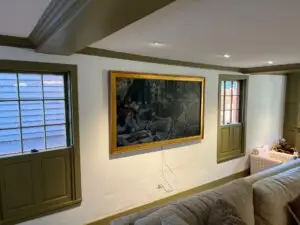 Samsung Frame TV Wall Mounting in Portsmouth