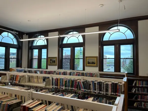 Art Installation Service in Dover — library art setup
